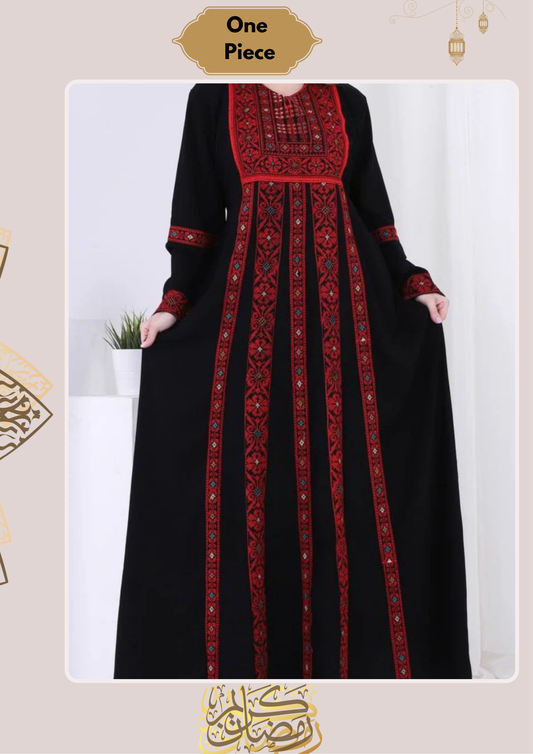 Freya Abaya - Crepe