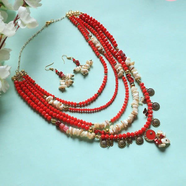 Rojo Set - Crystal and Seashell