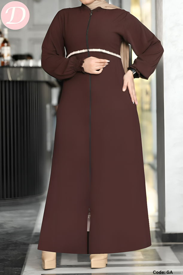 Salwa Abaya - Crepe