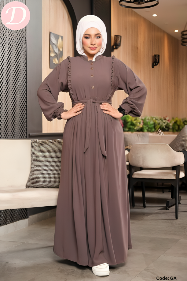 Samar Abaya - Crepe