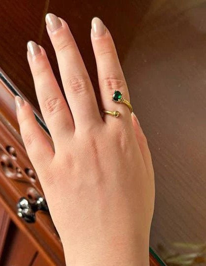 Green Stone & Calm Set – Copper