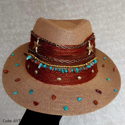 Farah Handmade Chapeau - Burlap