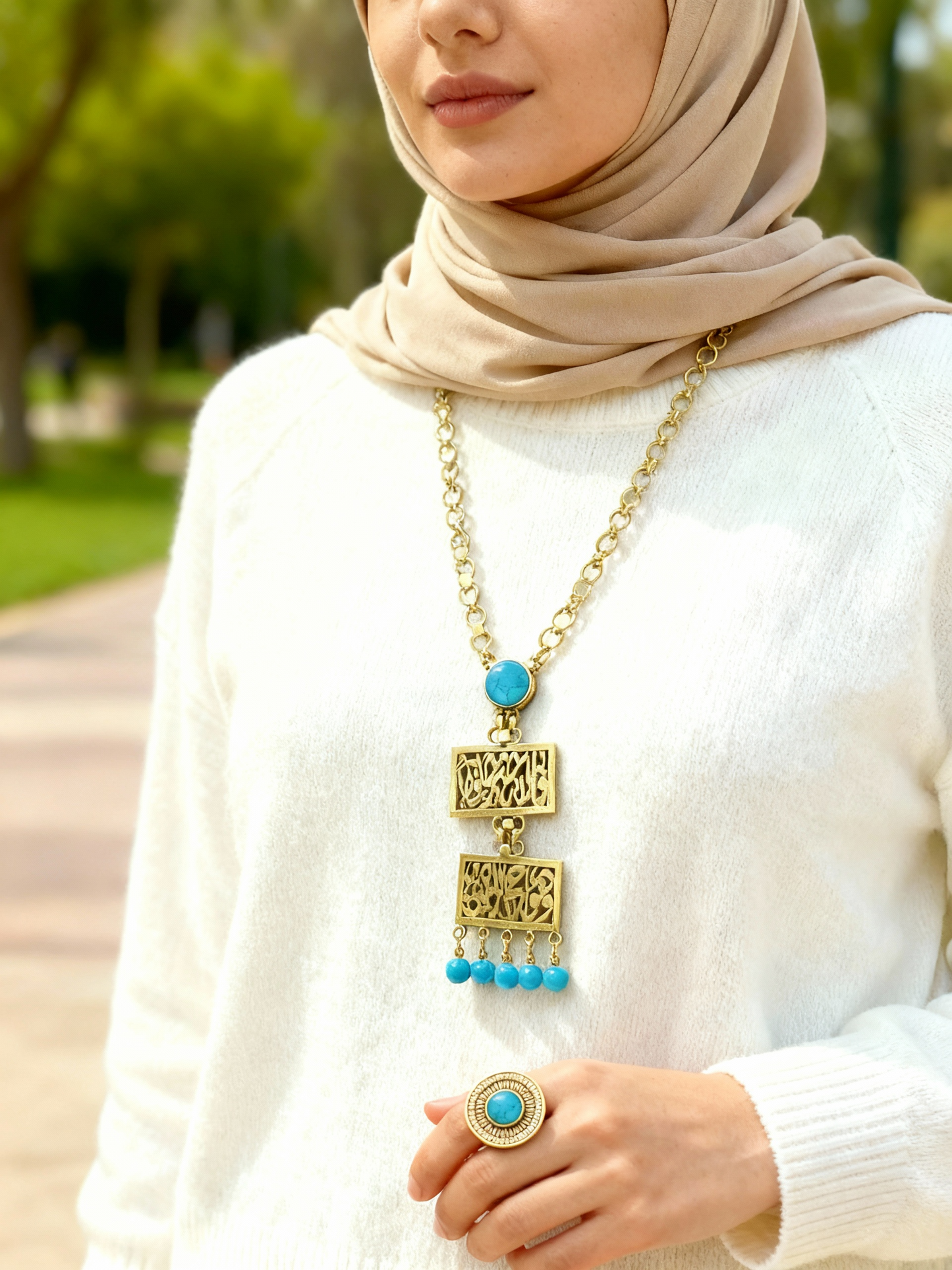 Rahma Necklace - Pure Copper