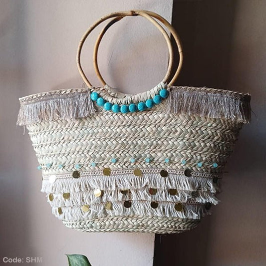 Fayrouz Handmade Bag - Wicker