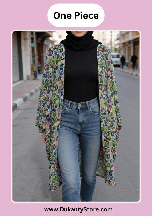 Hamsa Cardigan - Chifon