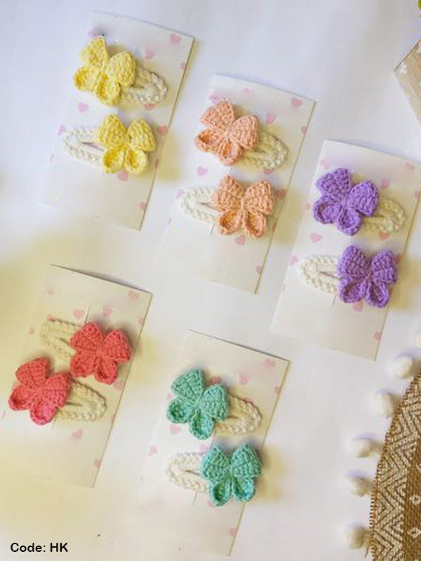 Rahaf Crochet Hair Bows