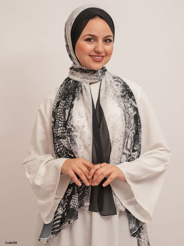 Safy Scarf - Crepe Digital