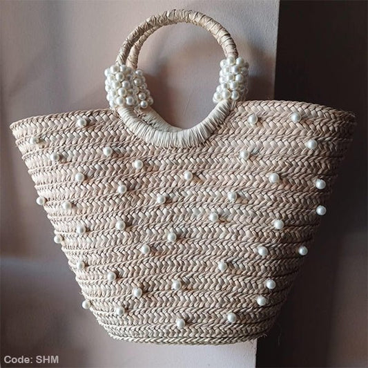 May Handmade Bag - Wicker