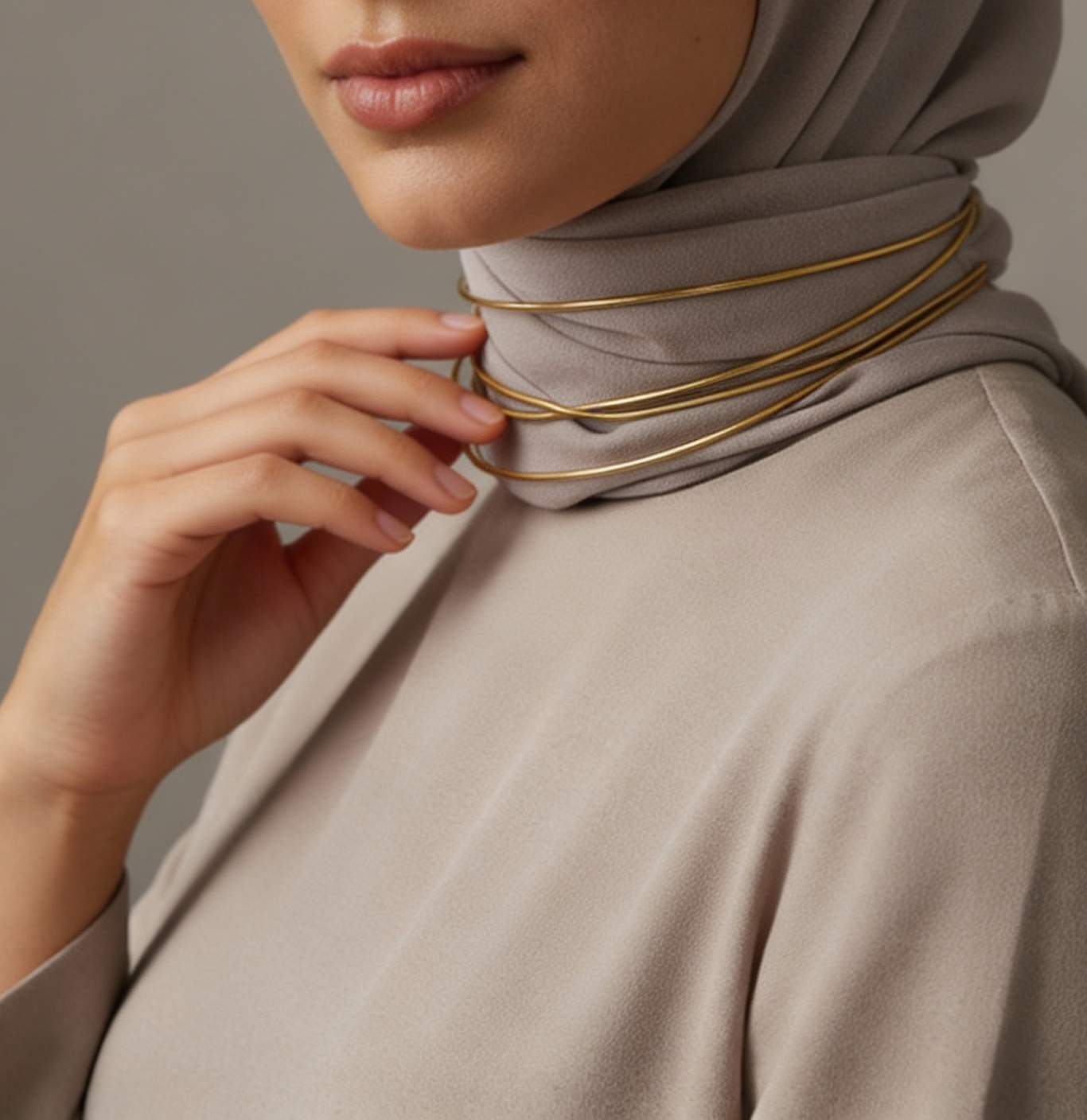 Choker Necklace - Pure Copper