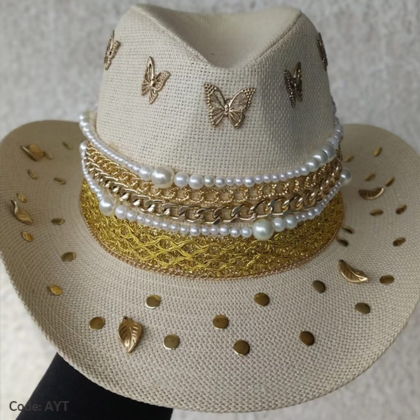 Shahd Handmade Chapeau - Burlap