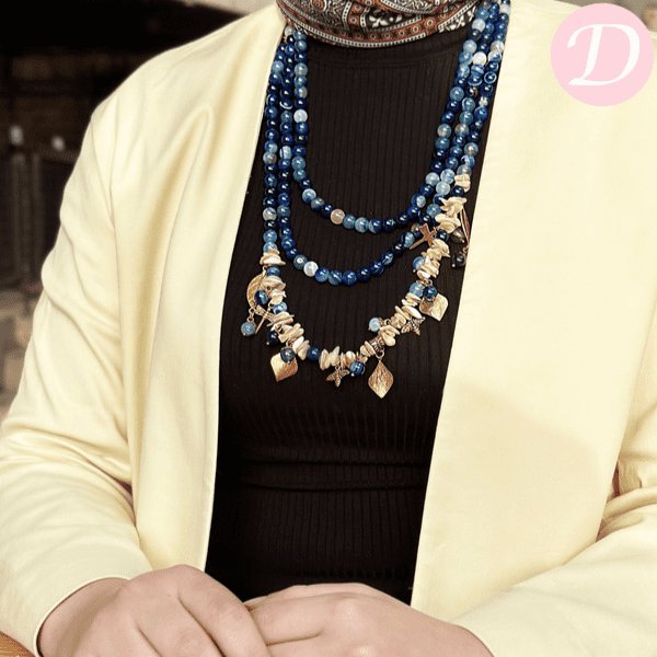 Shahnda Necklace - Gold Metal