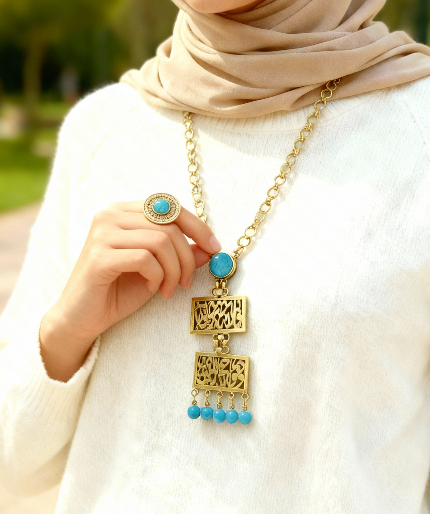 Rahma Necklace - Pure Copper