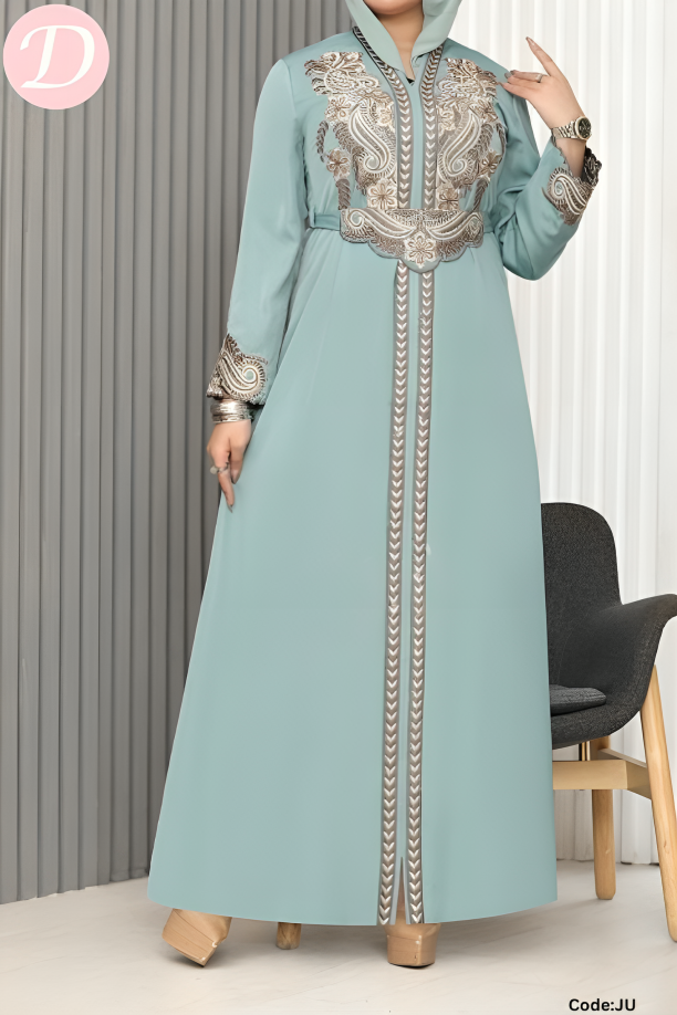 Sandy Abaya - Silk