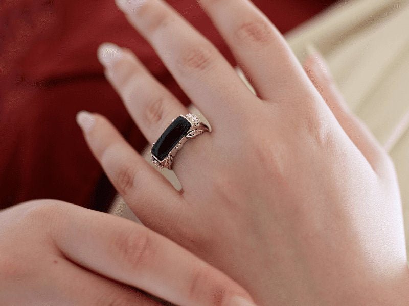 Cinder Ring Set - Silver Plated