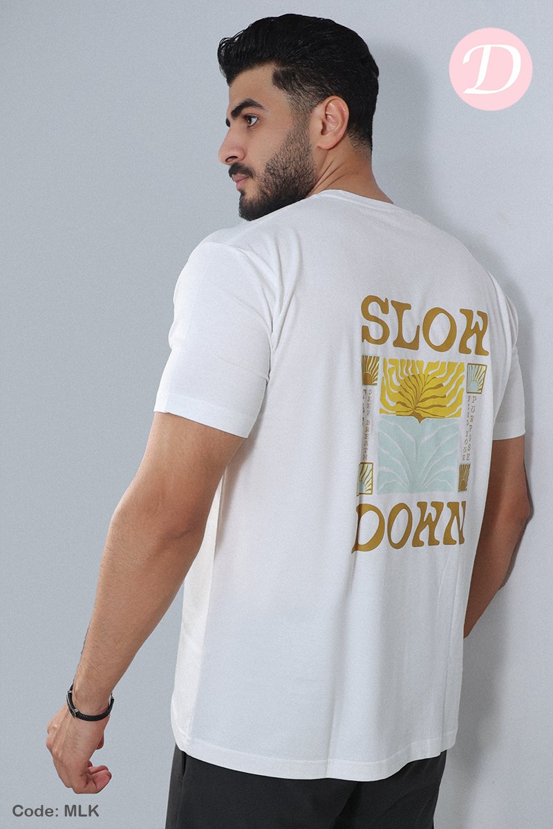 Slow Down T-shirt - Cotton