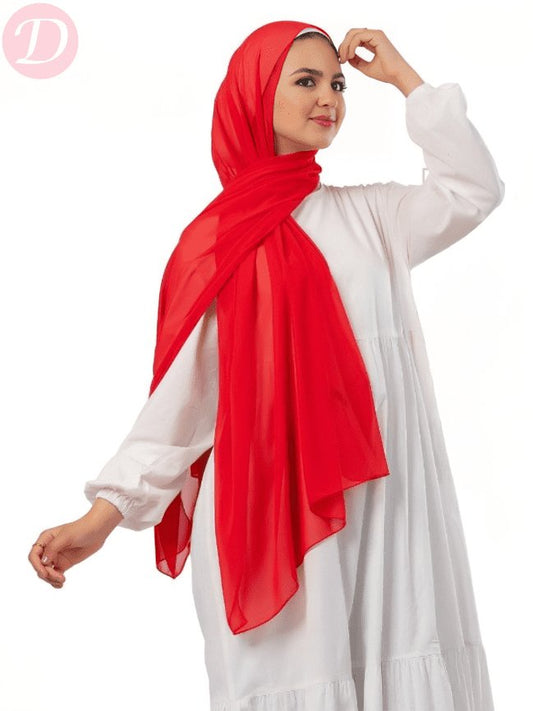 Sara Scarf - Crepe Chiffon