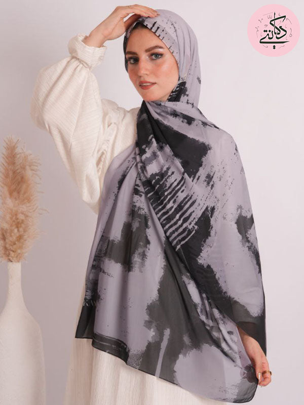 Safa Scarf - Crepe Digital