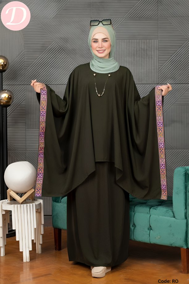 Khadija Set - Royal Crepe