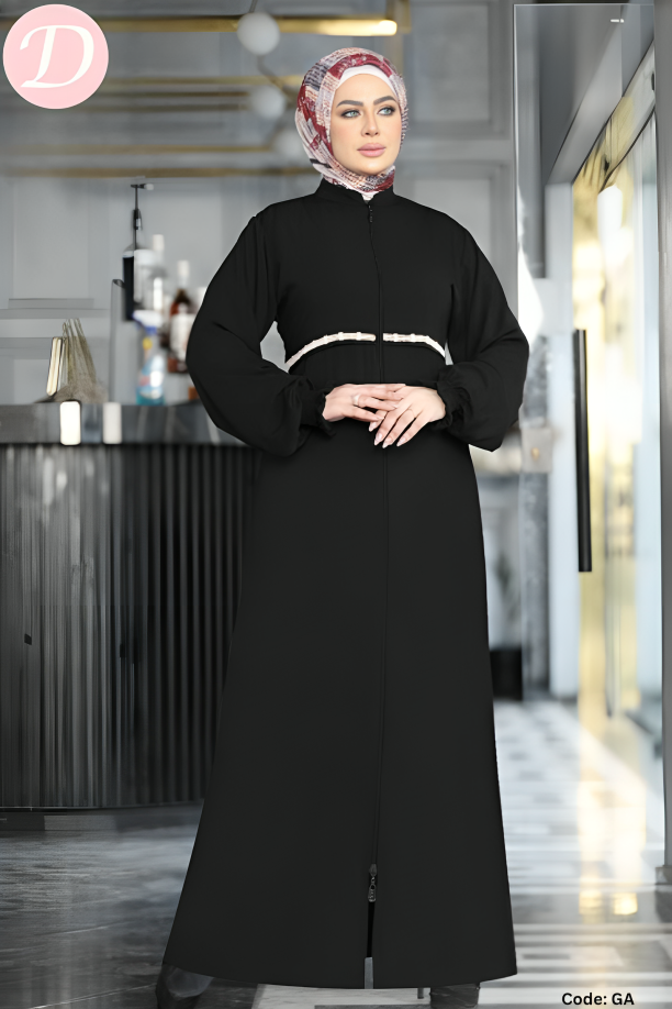 Salwa Abaya - Crepe