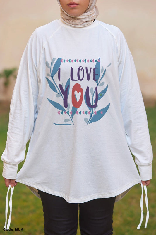 Love Woman T-shirt - Cotton