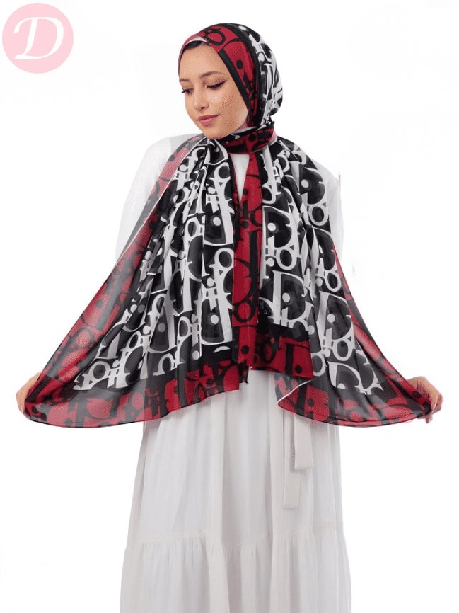 Walaa Scarf - Crepe Digital