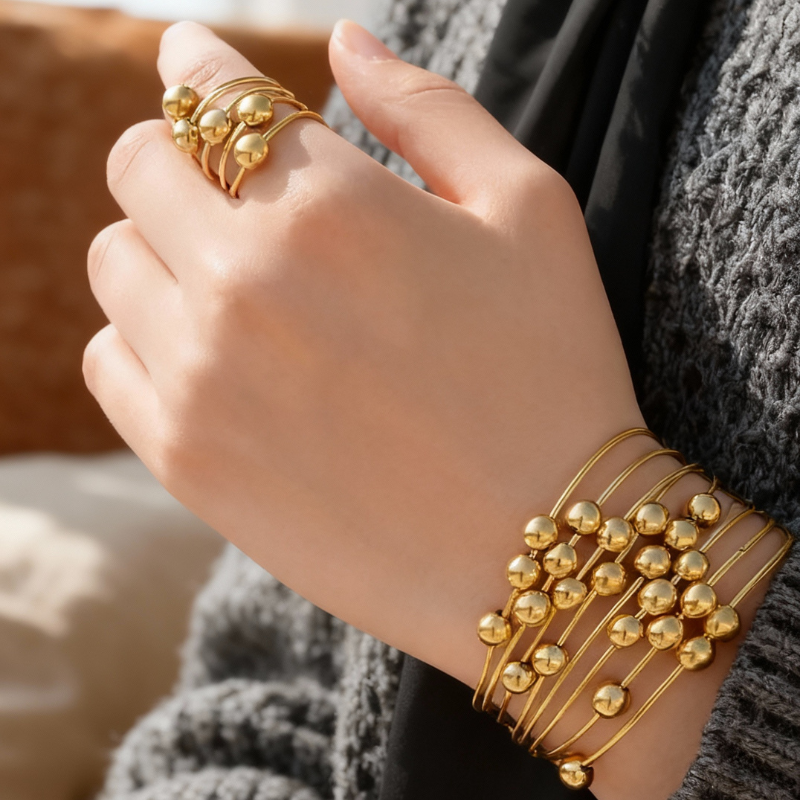 طقم شاهندا - نحاس خالص