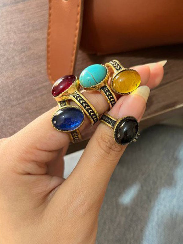 مجموعة حلقات دوللي - نحاس نقي