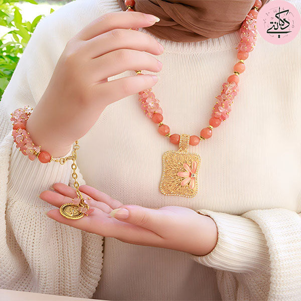 Soft Blossom Set - Agate Stone