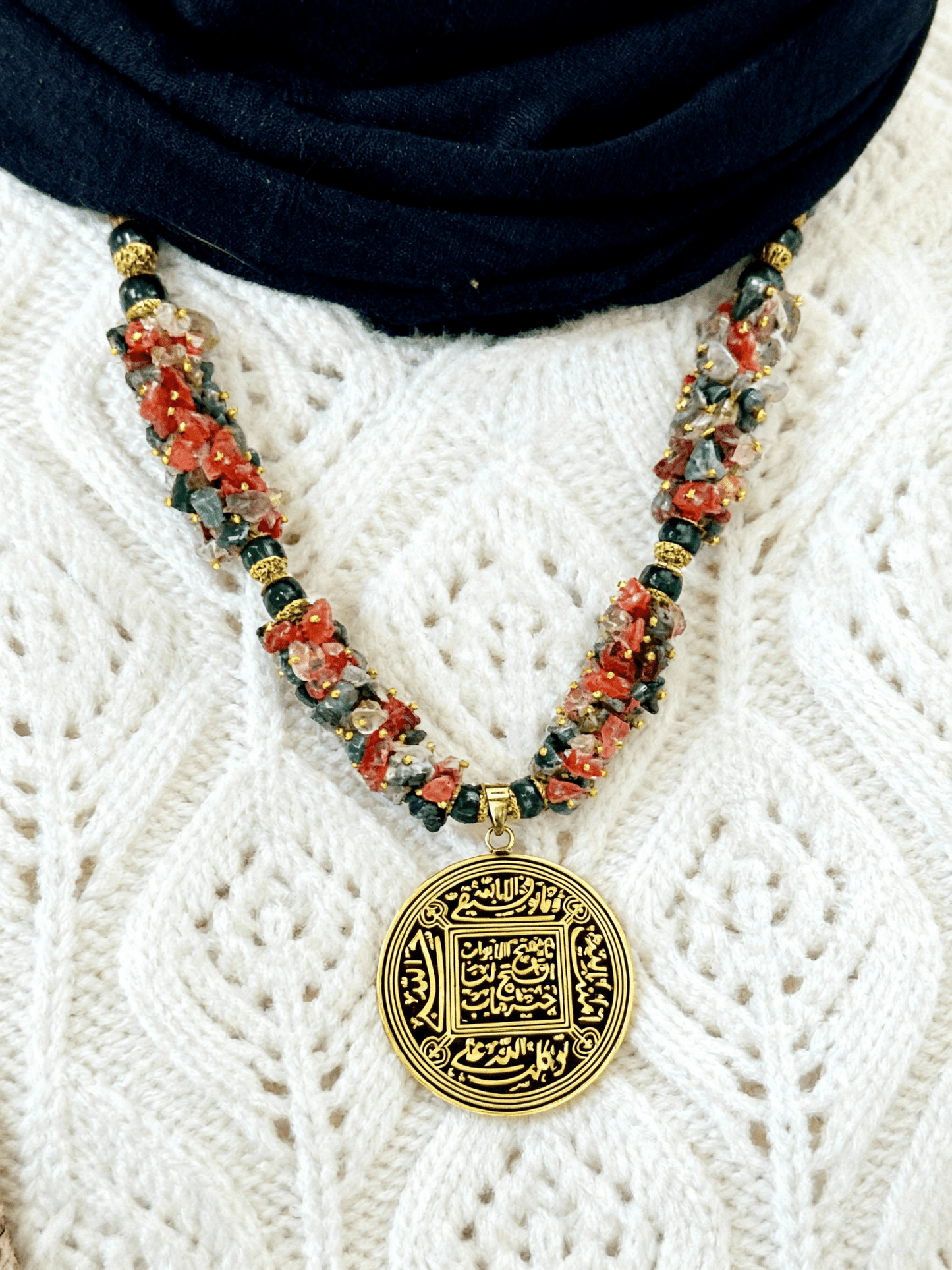 Farida Broken Agate Necklace