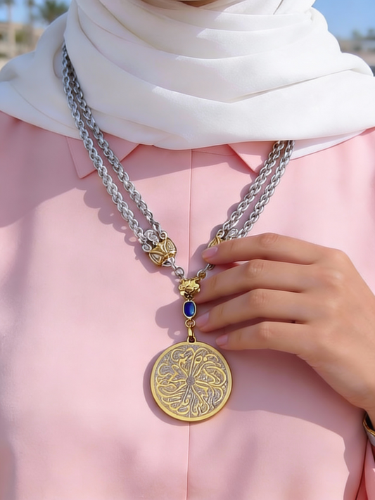 قلادة سما - فضة خالصة