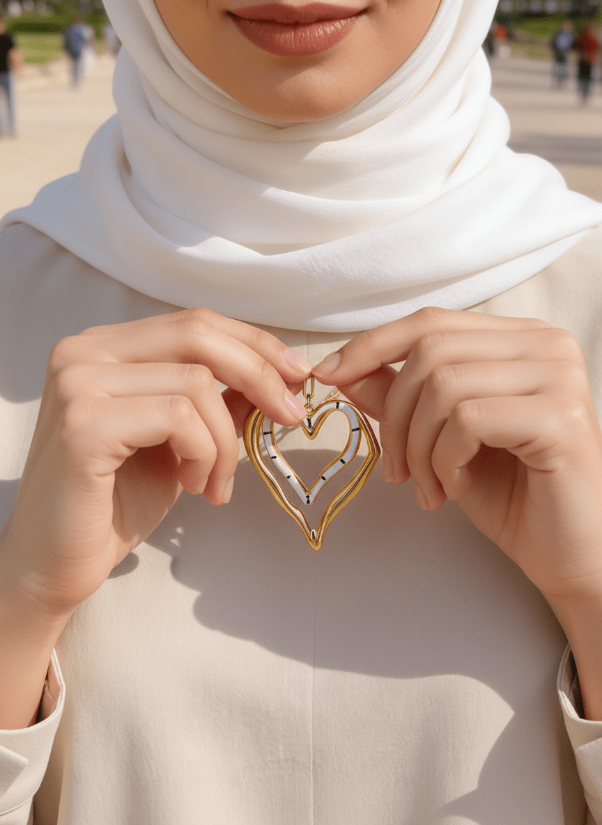 Nayera Necklace - Stainless Steel