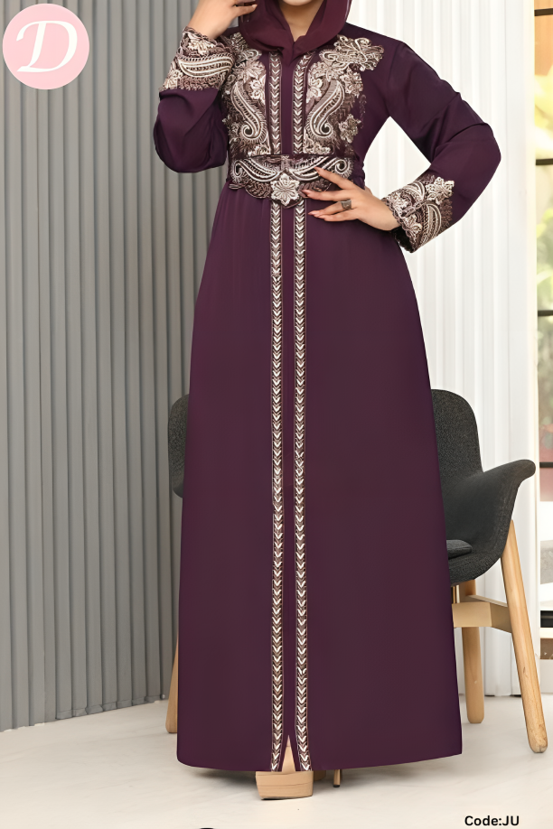 Sandy Abaya - Silk