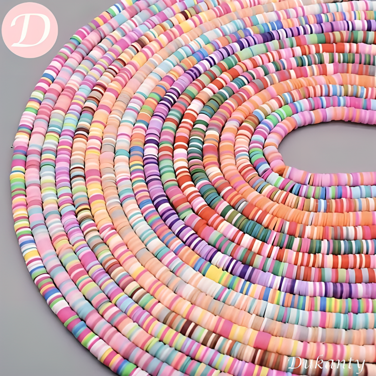 Multicolor Rubber Beads Stone