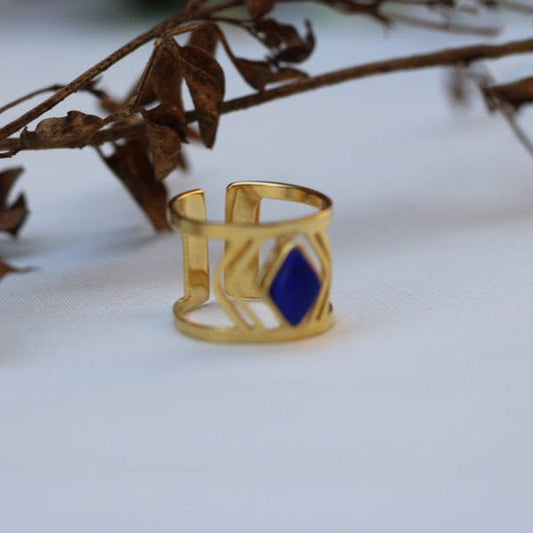 Azul Ring - Gold Plated