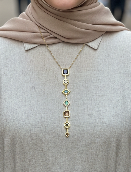 Nina Necklace - Stainless Steel