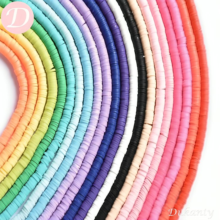 Colorful Rubber Beads Stone