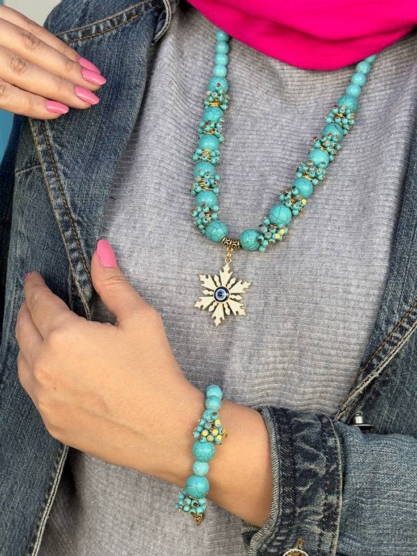 Lina Set - Breaking Turquoise