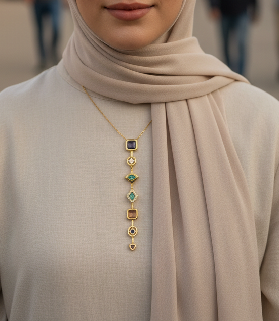 Nina Necklace - Stainless Steel