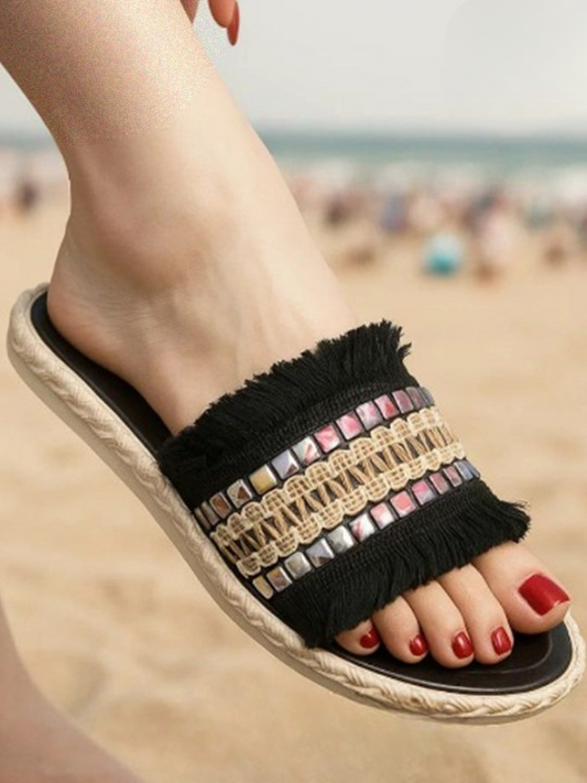 Mais Slippers - Leather