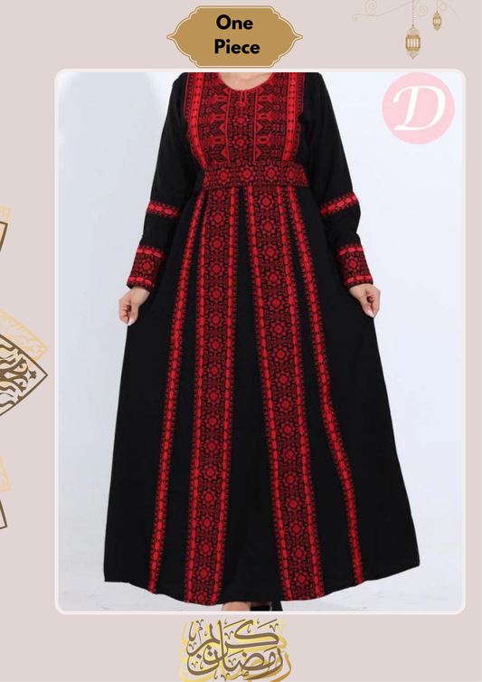 Salama Abaya - Crepe