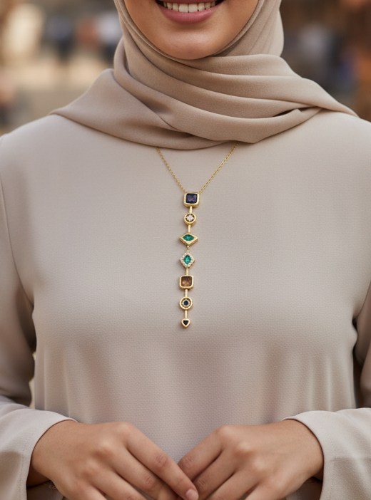 Nina Necklace - Stainless Steel