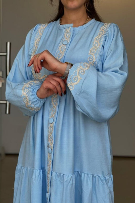 عباية زهرة - كتان