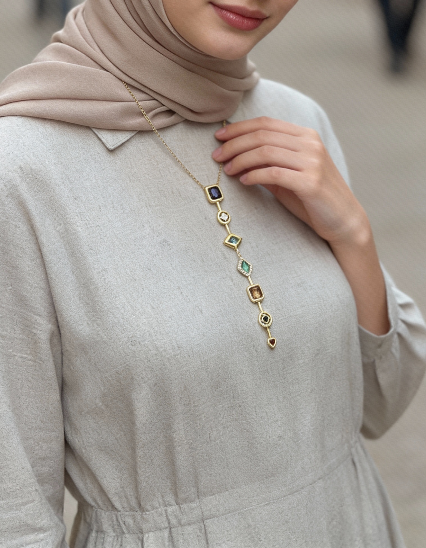 Nina Necklace - Stainless Steel