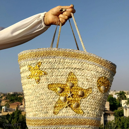 Samar Beach Bag - Wicker