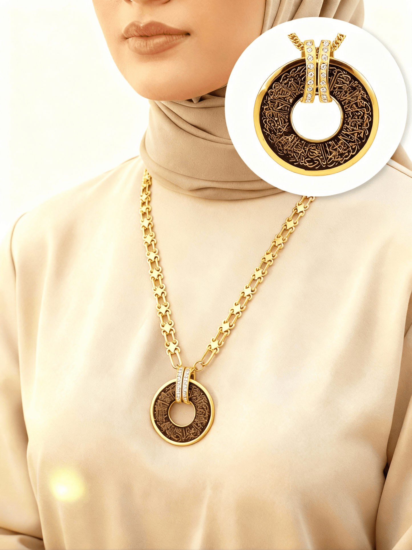 Rania Necklace - Gold Plated