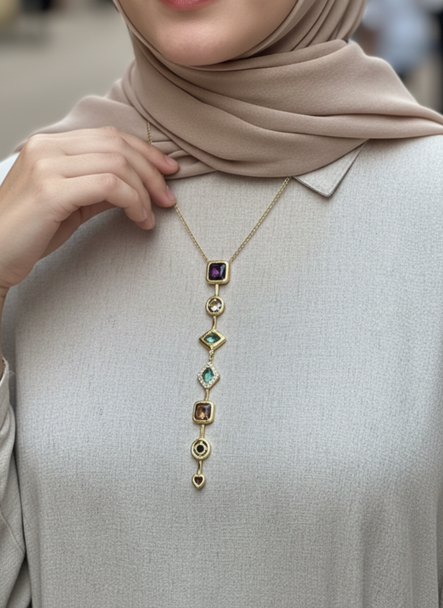 Nina Necklace - Stainless Steel