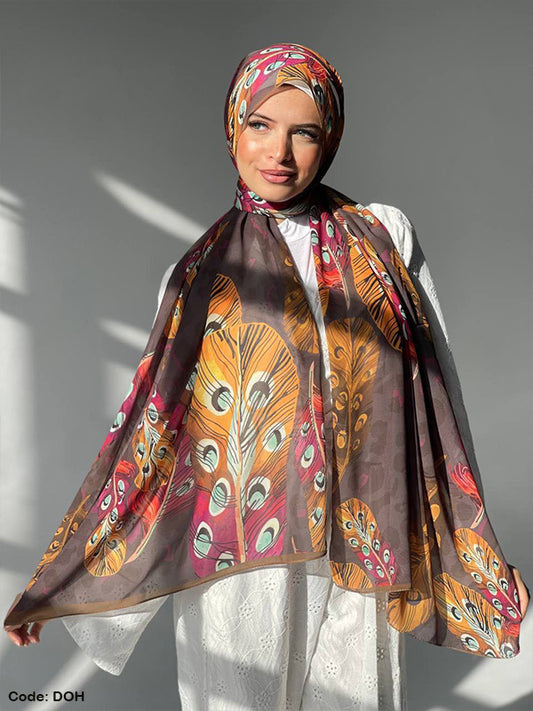 Sawsan Scarf - Crepe Chiffon