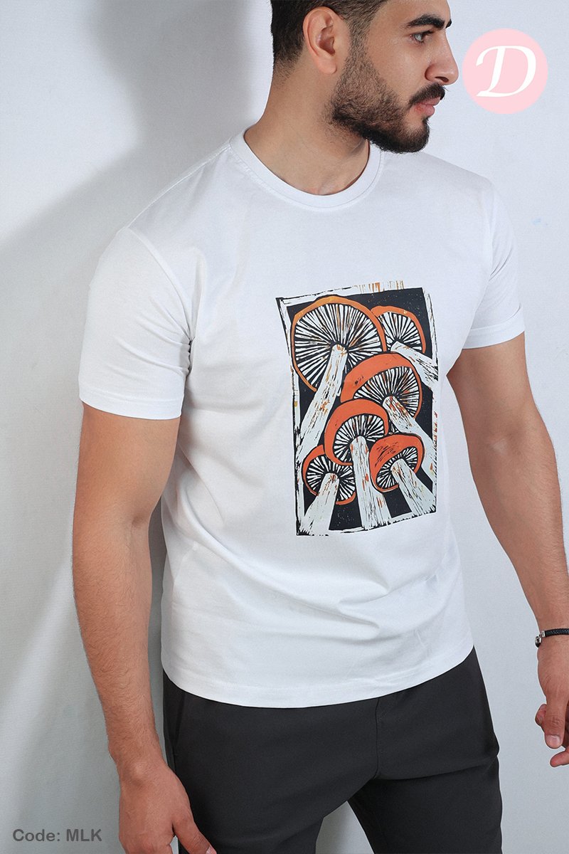 Mushrooms T-shirt - Cotton