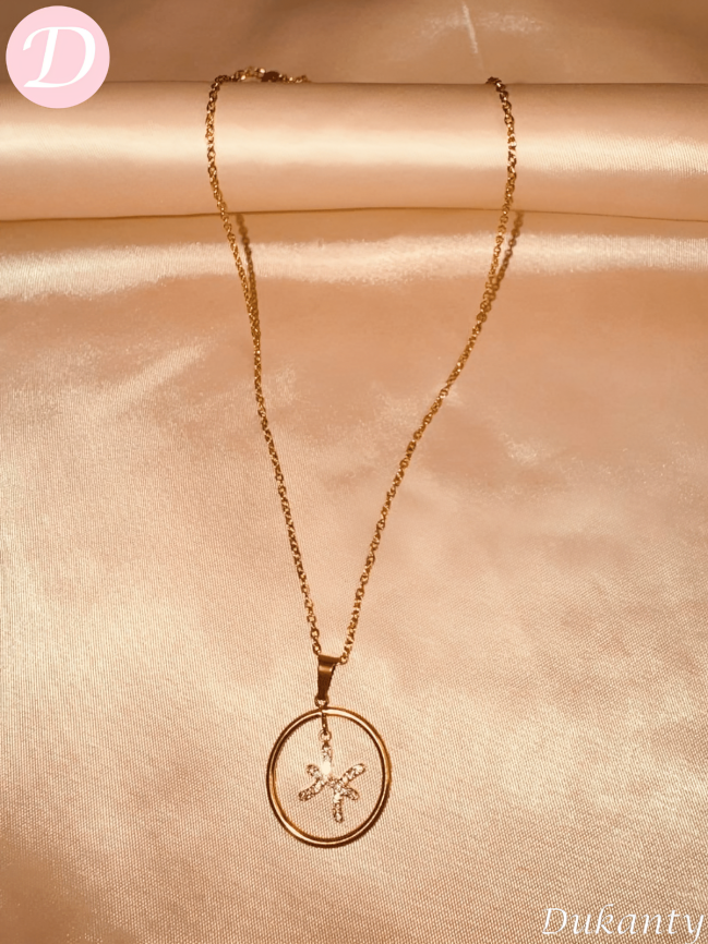 Zodiac Sign Necklace - Stainless Steel