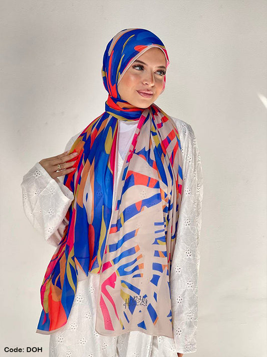 Shahd Scarf - Crepe Chiffon